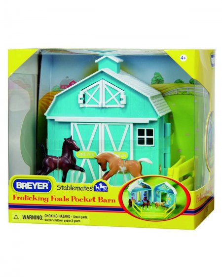 Frolicking Foals Pocket Barn (5932)