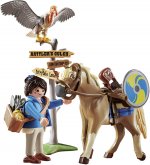 PLAYMOBIL THE MOVIE Marla with Horse (PM-70072)