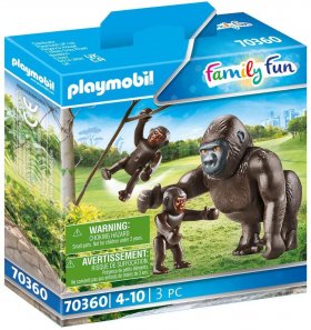 Gorilla with Babies (PM-70360)