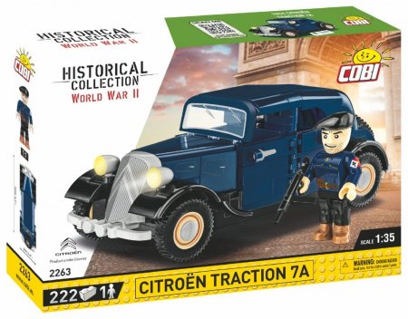 1934 Citroen Traction 7A (Cobi-2263)