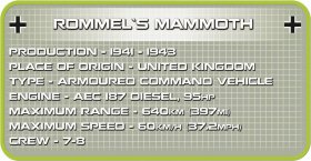 ROMMELS MAMMUT (COBI-2525)
