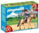 *German Sport Horse with Dressage Rider and Stable (PM-5111)