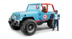 Jeep Blue Cross Country Racer with Driver (BRUDER-2541)
