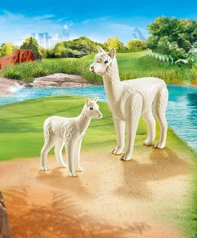 Alpaca with Baby (PM-70350)