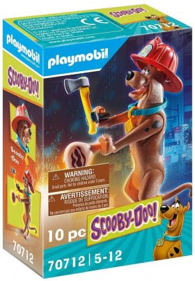 SCOOBY-DOO! Collectible Firefighter Figure (PM-70712)