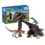 Dinosaur Set with Cave (sch-41461)