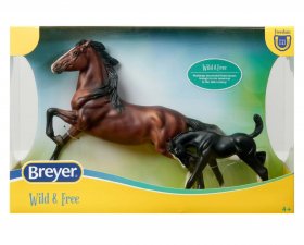 Wild & Free Horse & Foal Set (breyer-62227)
