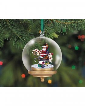 2013 Glass Globe Ornament Gifts From Santa (700413)