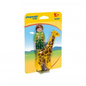 Zookeeper with Giraffe (PM-9380)