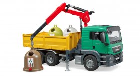 *MAN TGS Truck with recycling containers (BRUDER-3753)