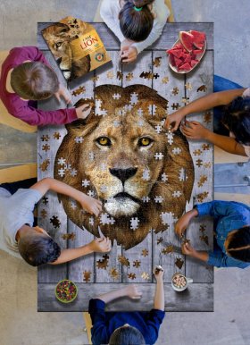 I am Lion 550pc Puzzle (3001-IamLion)