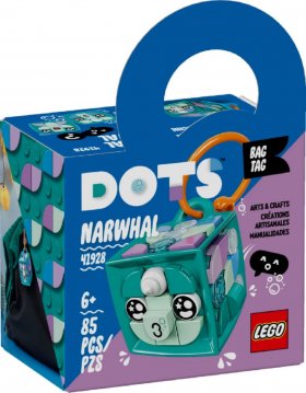 Bag Tag - Narwhal (lego 41928)