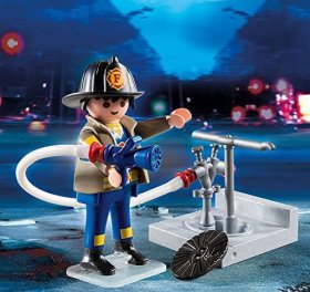 *Fireman with Hose (PM-4795)