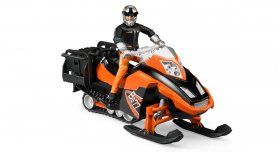Snowmobile w driver and acces. (BRUDER-63101)