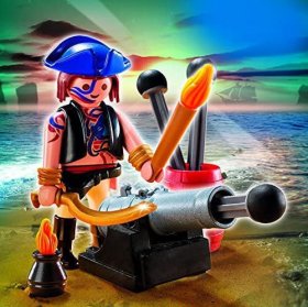 *Pirate with Cannon (PM-5413)