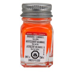 Floursecent Orange Enamel 1/4oz (tes1173tt)